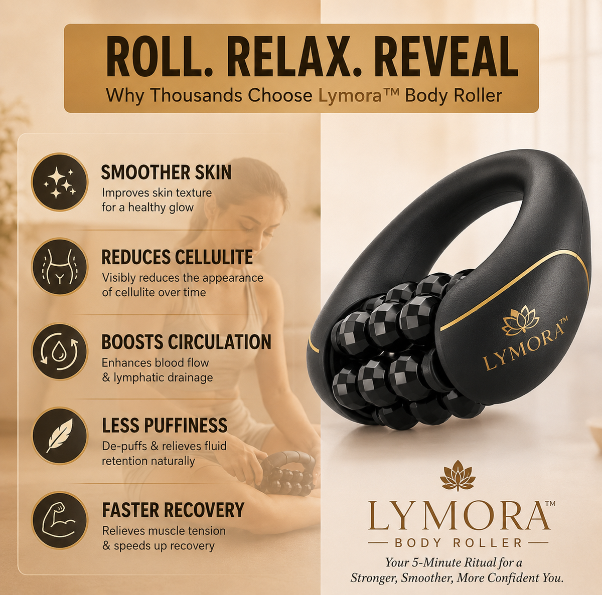 Lymora™ Body Roller