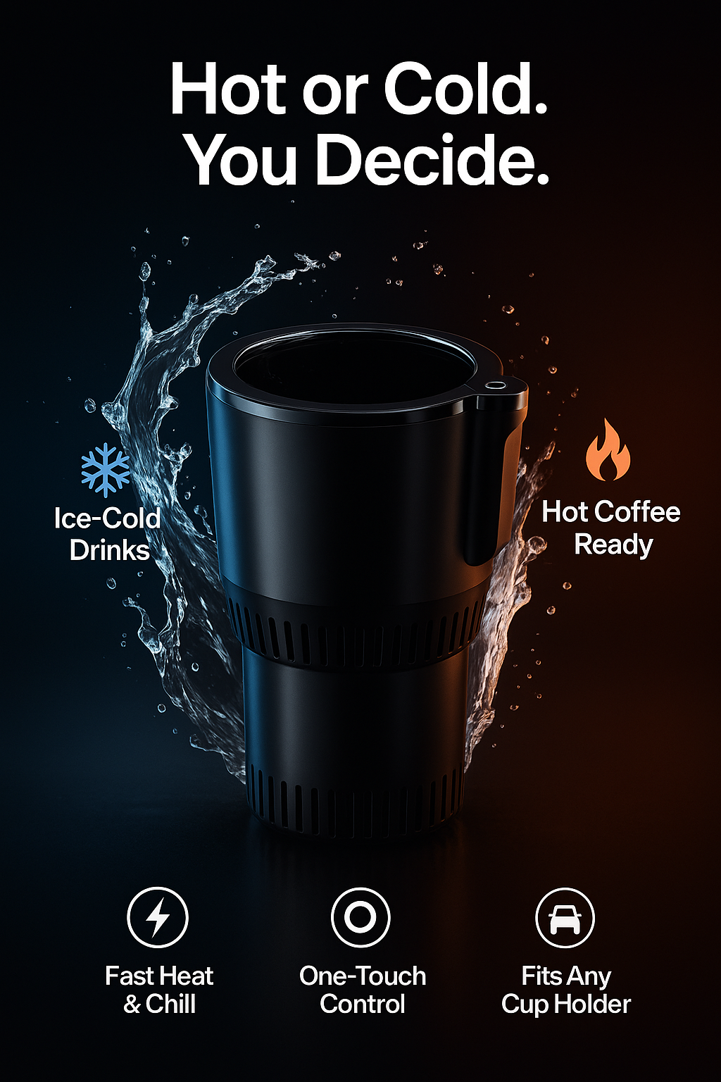 Smart Hot Cold Car Cooler