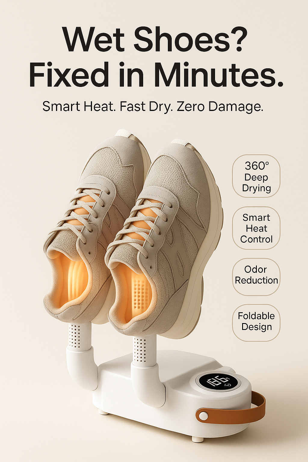 RapidFold Quick Shoe Dryer Pro