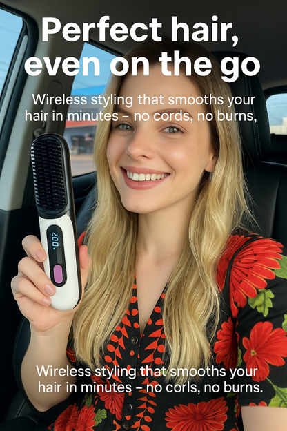 Wireless Straightening Comb