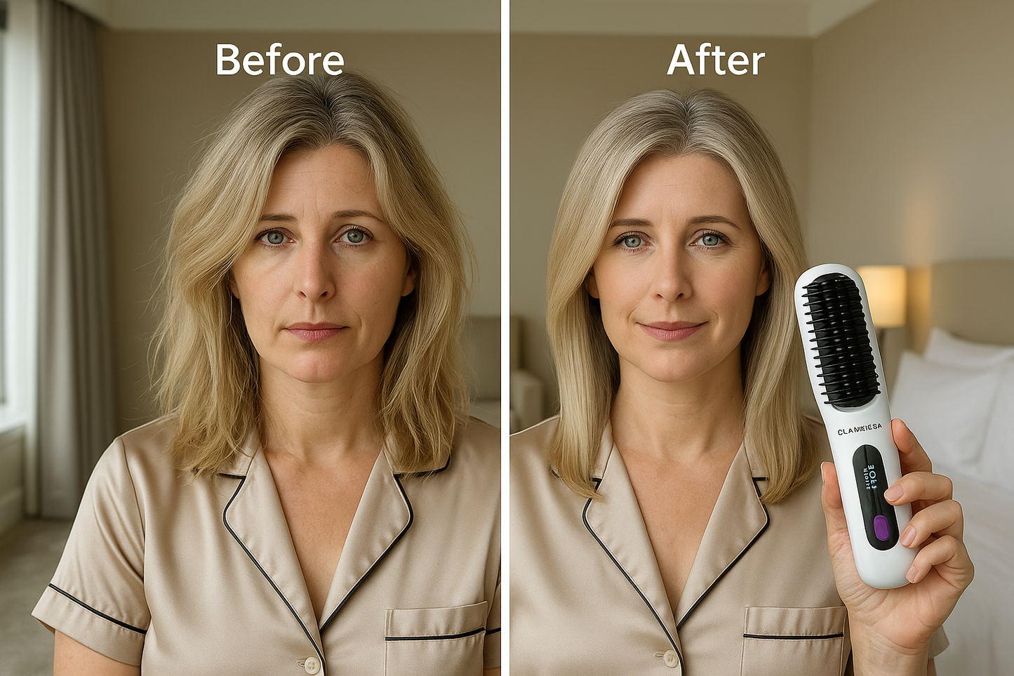 Wireless Straightening Comb