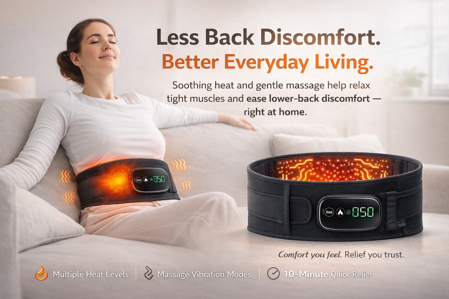 BackRelief Comfort Belt