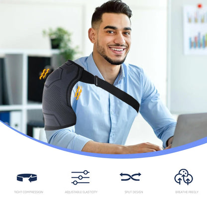 1pc Compression Shoulder Brace, Shoulder Pain Relief Shoulder Orthopedic Brace for Men & Women,Torn Rotator Cuff, Dislocation