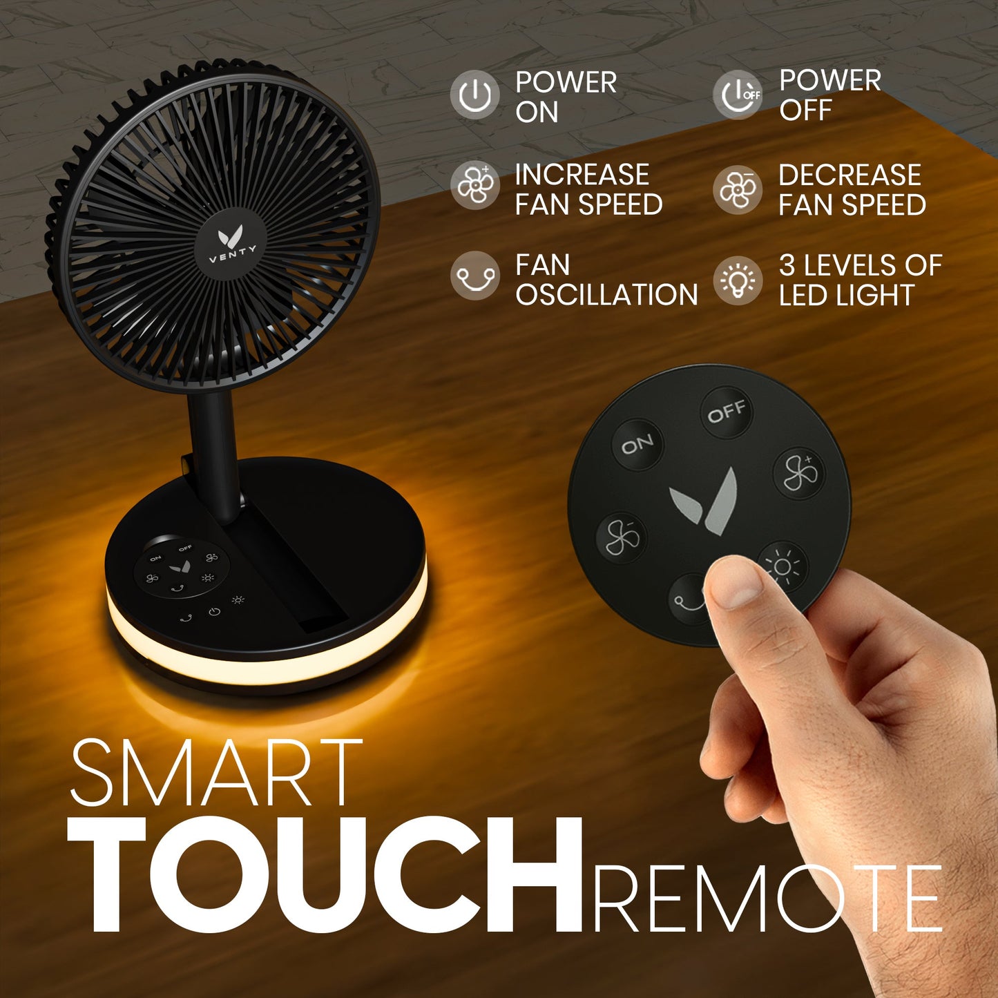 Venty Portable Travel Fan